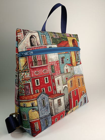 EMMA - Damenrucksack handgefertigt - Handwerkliches Produkt