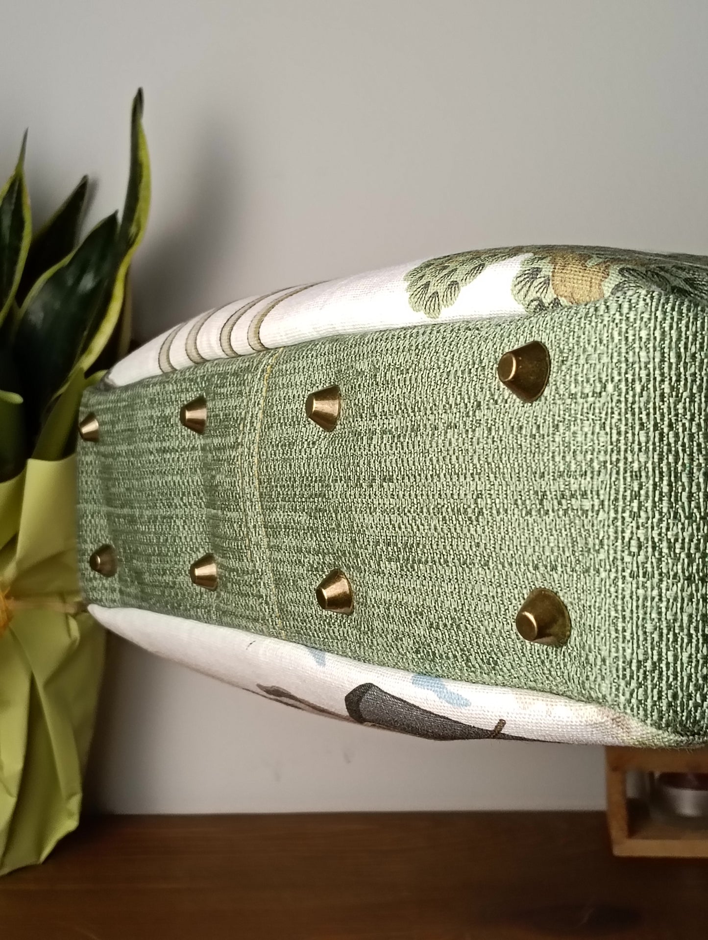 ESTER - Large structured handmade bag - Artisan product