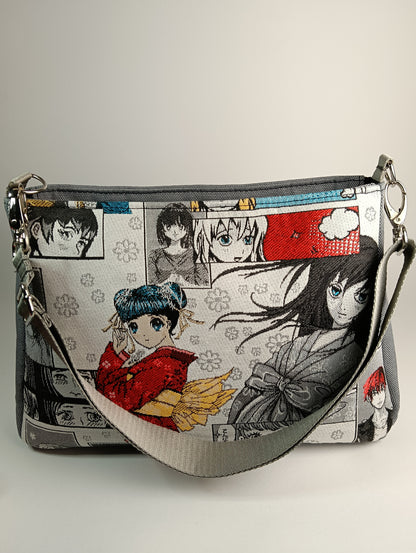 ESTER - Large structured handmade bag - Artisan product
