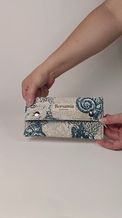 PORTAFOGLIO - Coordinabile con borsa fatto a mano - Prodotto artigianale