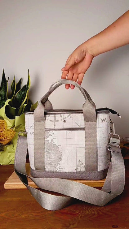 ALESSANDRA - Structured handbag and shoulder bag handmade - Handcrafted product