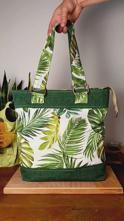 ANITA - Borsa tote bag fatta a mano - Prodotto artigianale