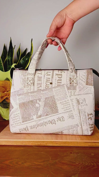 AURORA - Handtasche Modell Top Handle - Handgefertigtes Produkt
