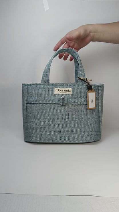IRIS - Borsa tote bag fatta a mano - Prodotto artigianale