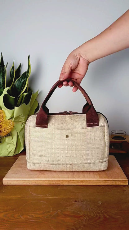 PAOLA - Borsa bauletto fatta a mano - Prodotto artigianale